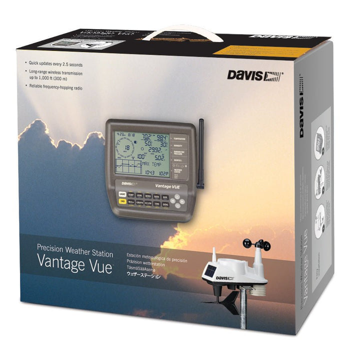 Davis Vantage Vue Sensors &amp; WeatherLink Live Bundle 6110 - Live Stream Your Weather Data - DI-6110UK