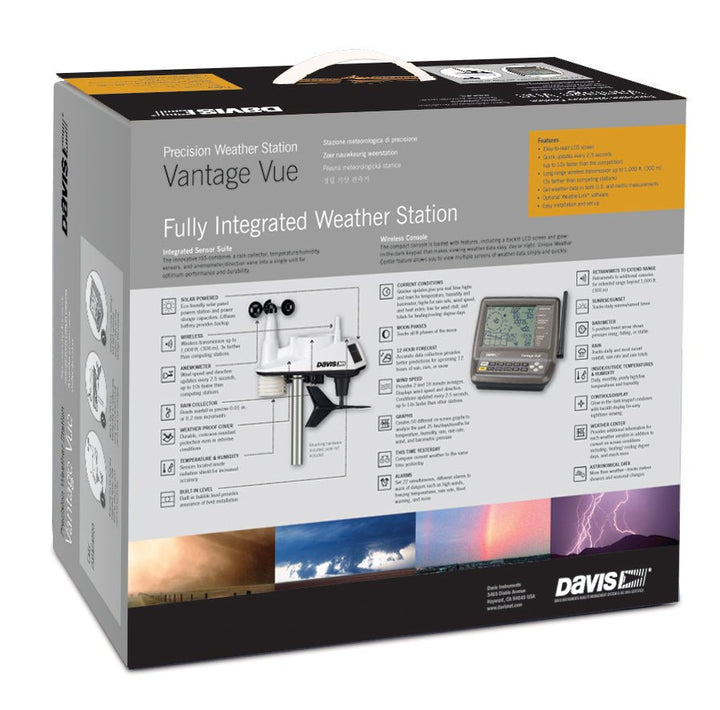Davis Vantage Vue Sensors &amp; WeatherLink Live Bundle 6110 - Live Stream Your Weather Data - DI-6110UK