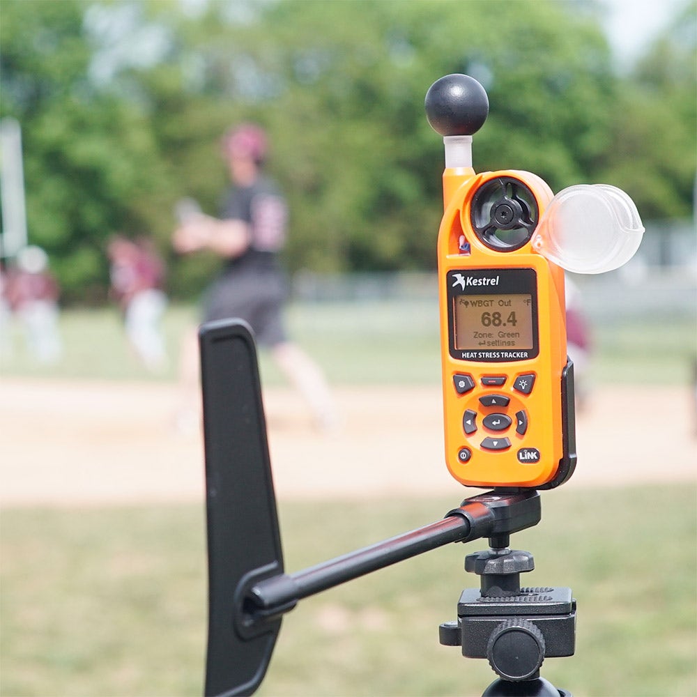 Kestrel 5400WL Pro WBGT Heat Stress Tracker with Compass &amp; Vane Mount + LiNK Wireless Communication - NK-0854LV