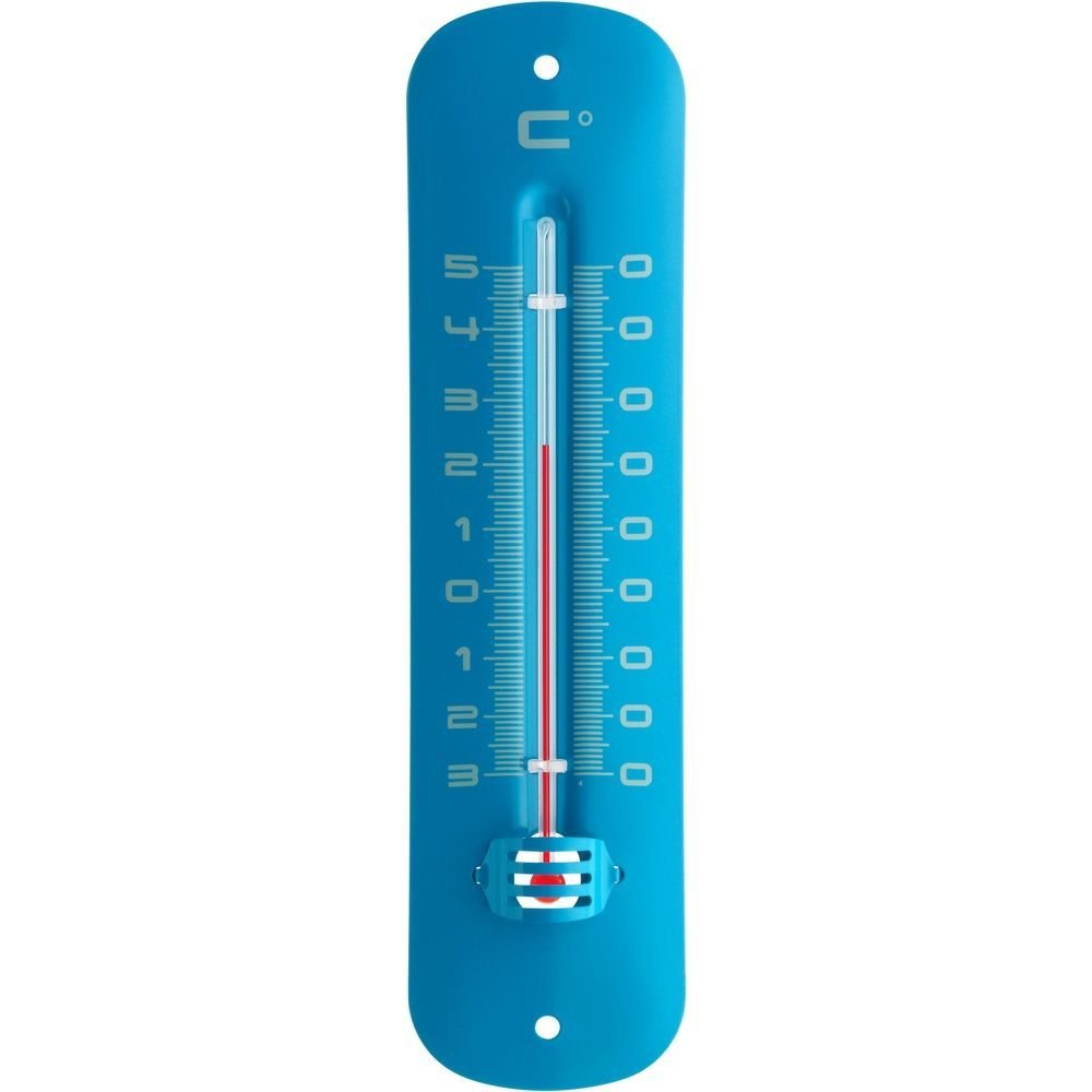 Blue Indoor/Outdoor Thermometer 19cm - TD-12-2051-06