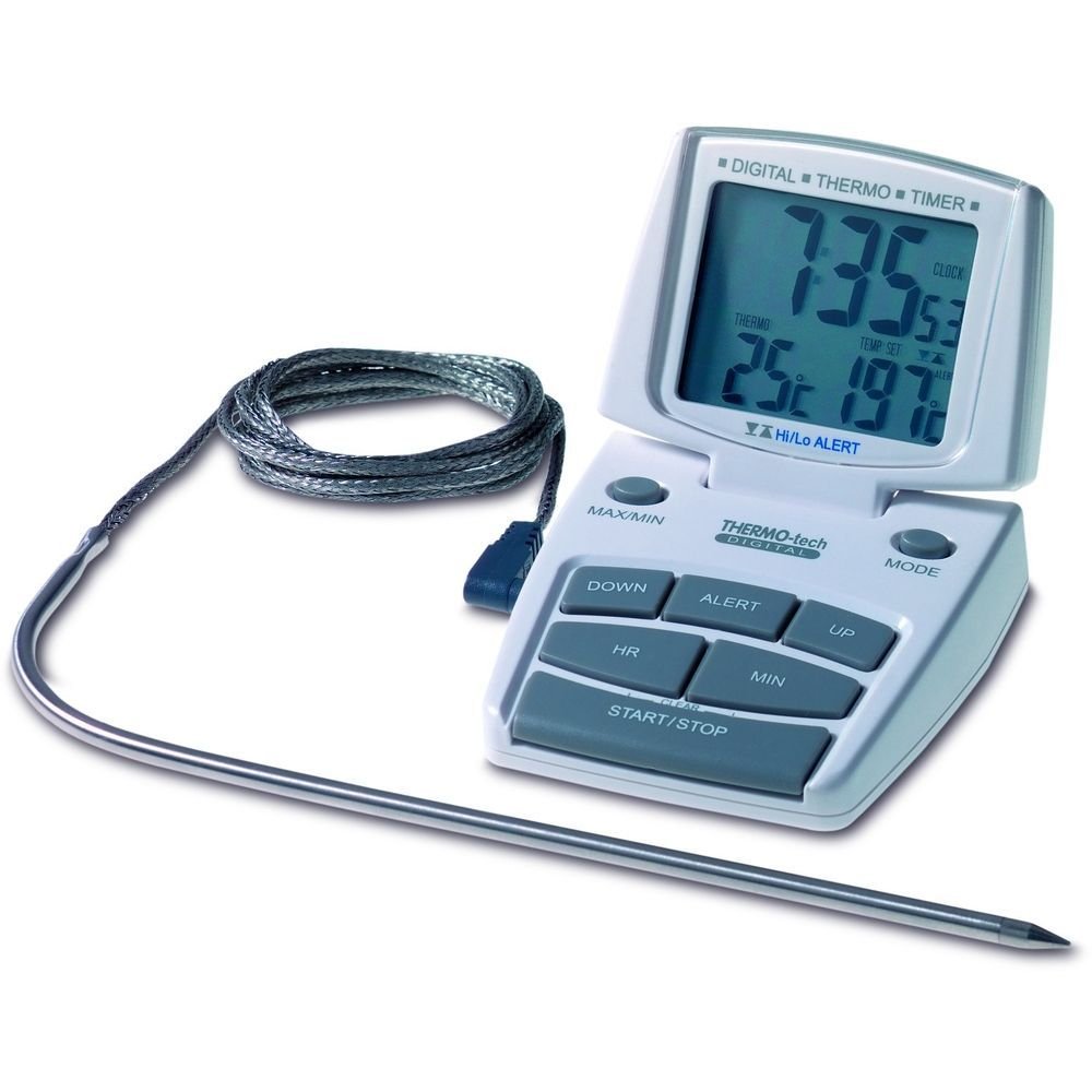 Digital Oven/Meat Thermometer with Timer & Alarm - TD-14-1500