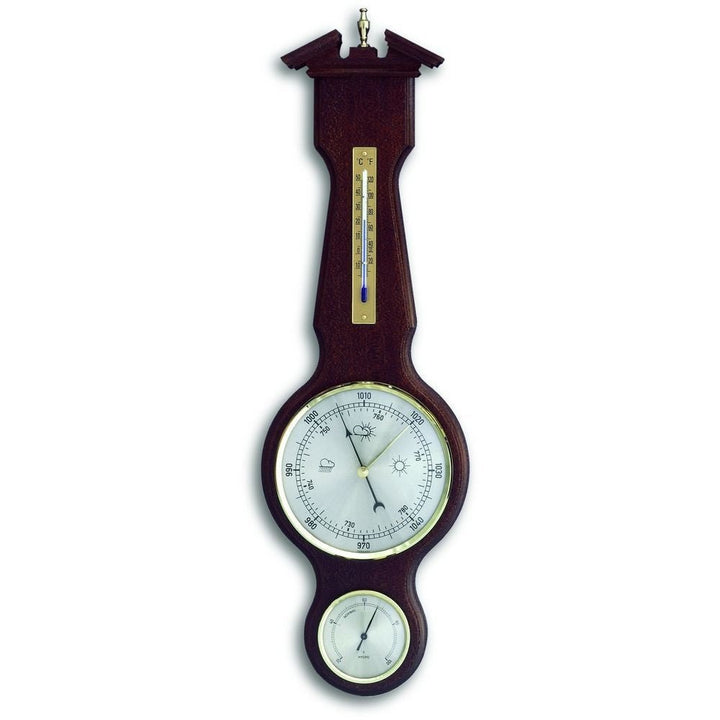 Walnut Banjo Barometer 50cm - TD-20-1047-03
