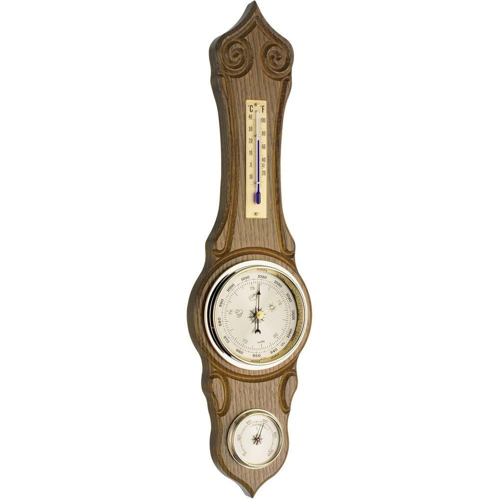 Oak Banjo Barometer 42cm - TD-20-1060-01