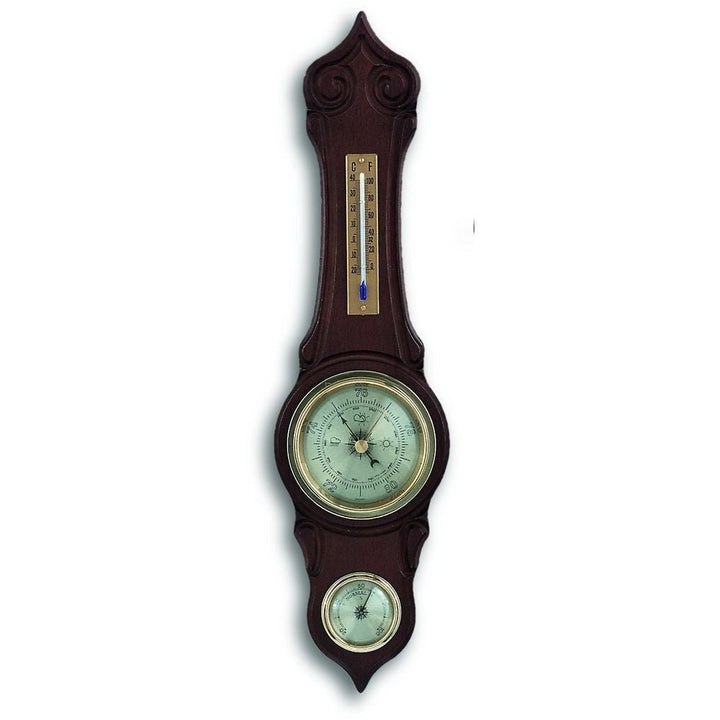 Walnut Banjo Barometer 42cm - TD-20-1060-03