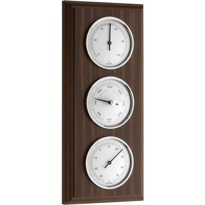 Walnut Barometer 27cm - TD-20-1088