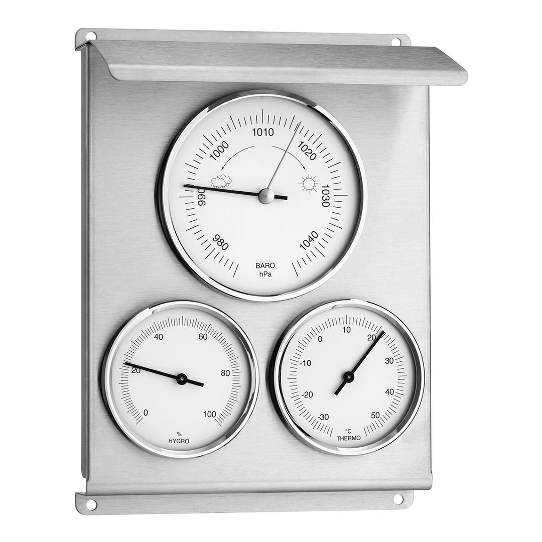 Outdoor Metal Barometer 22cm - TD-20-2010-60