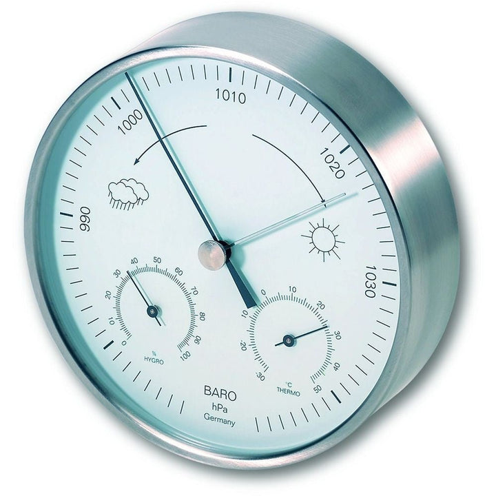Outdoor Steel Barometer 16cm - TD-20-2027-60