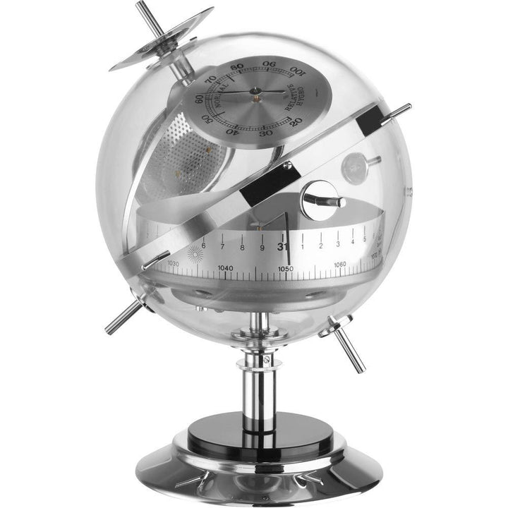 Chrome Sputnik Barometer 20cm - TD-20-2047-54