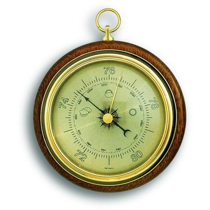 Oak Barometer 13.3cm - TD-29-4002