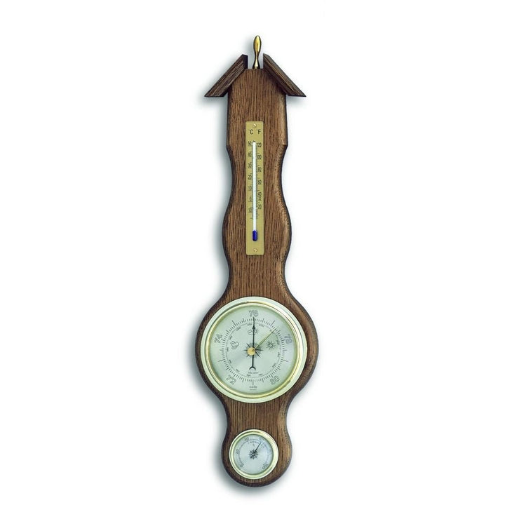 Oak Banjo Barometer 46cm - TD-20-1037-01