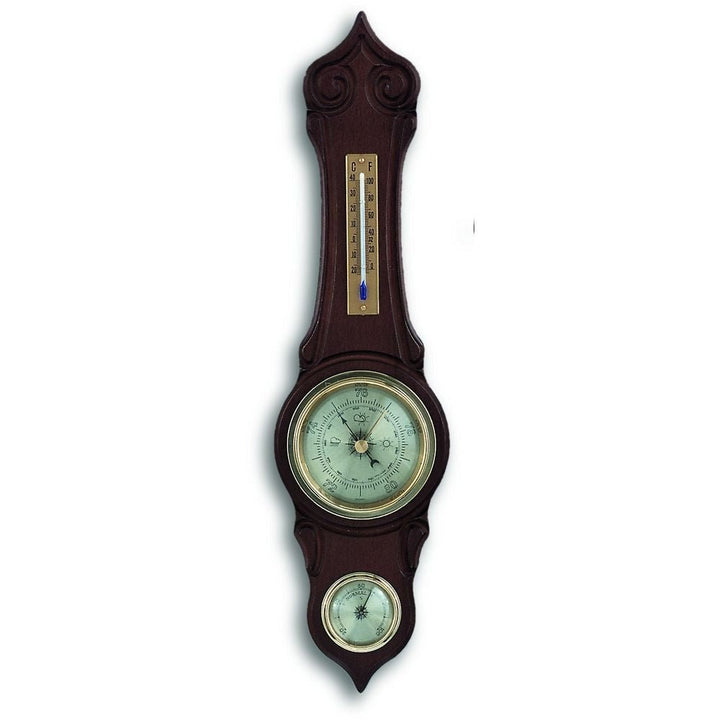 Walnut Banjo Barometer 42cm - TD-20-1060-03
