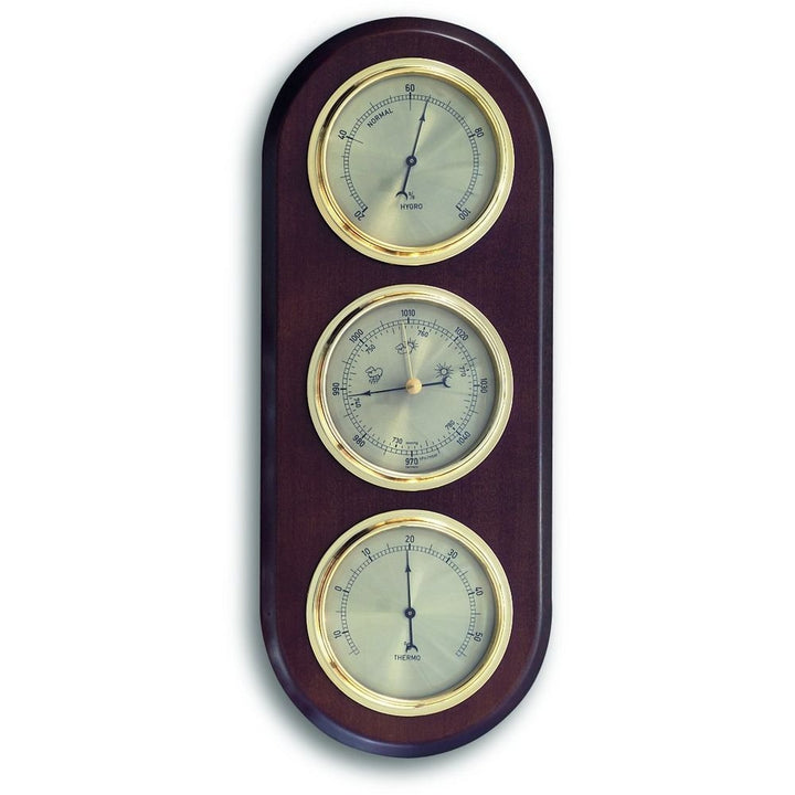 Walnut Barometer 38.5cm - TD-20-1064-03