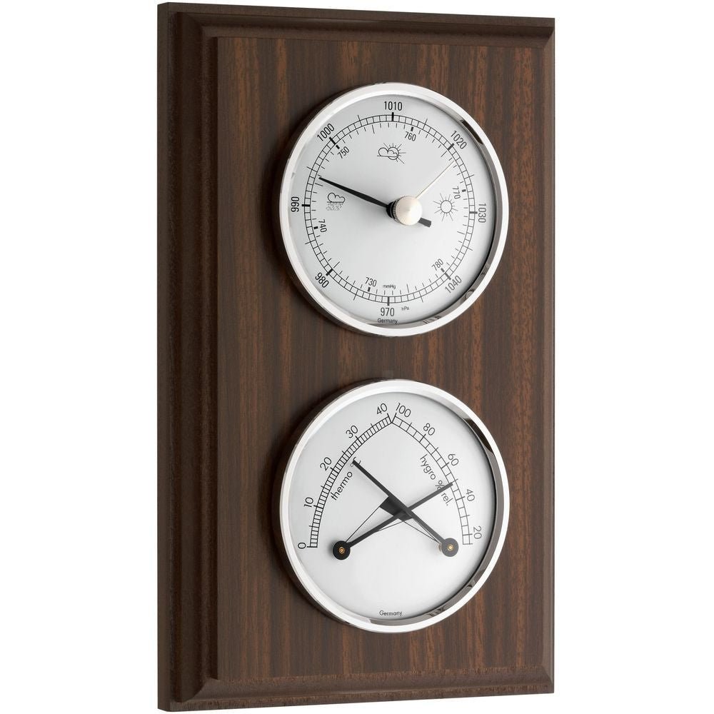 Walnut Barometer 19.5cm - TD-20-1087-03