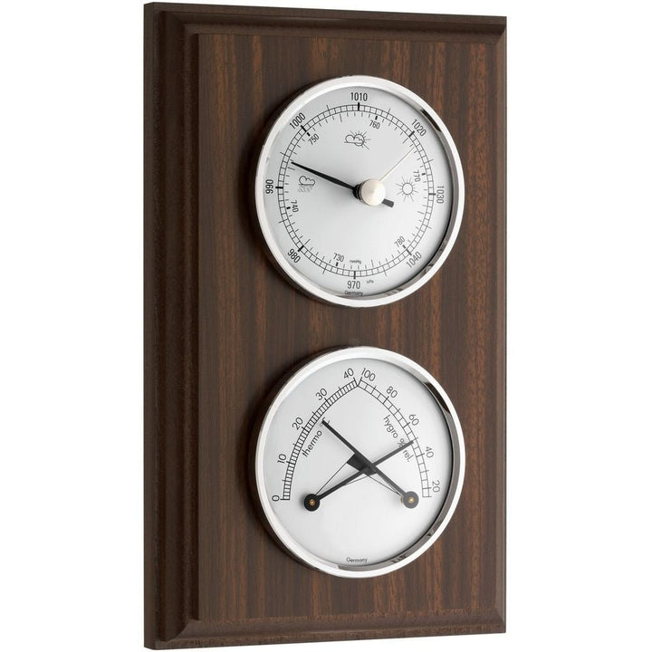 Walnut Barometer 19.5cm - TD-20-1087-03