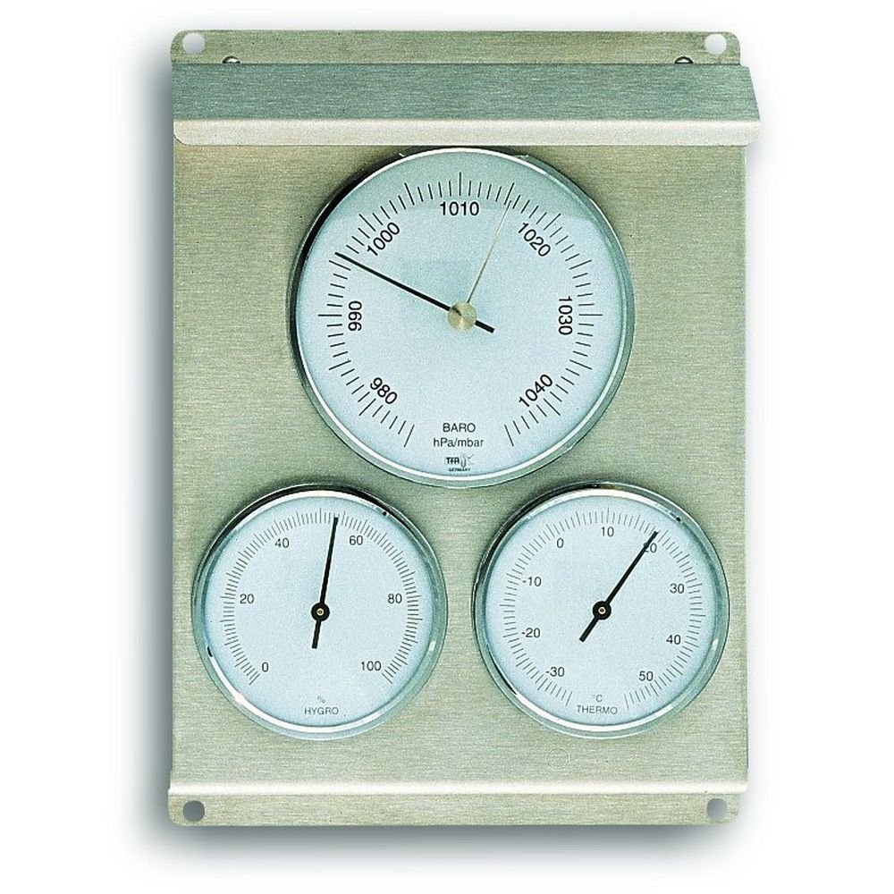 Outdoor Metal Barometer 22cm - TD-20-2010-60