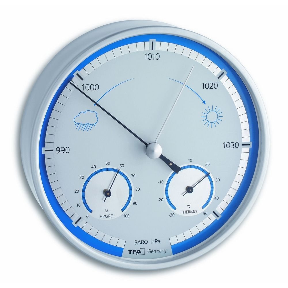 Outdoor Metal Barometer 16cm - TD-20-2027-20