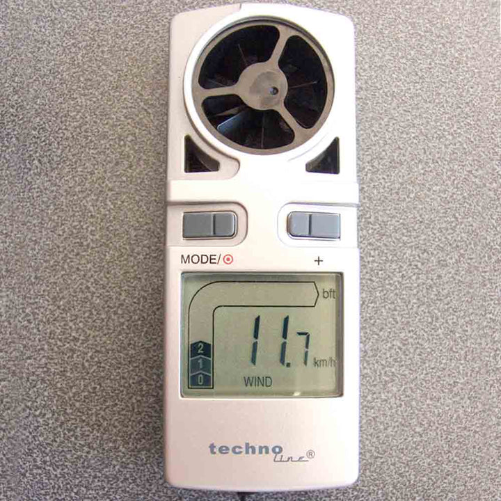 Technoline EA3010 Mini Anemometer with Temperature - ES-EA3010