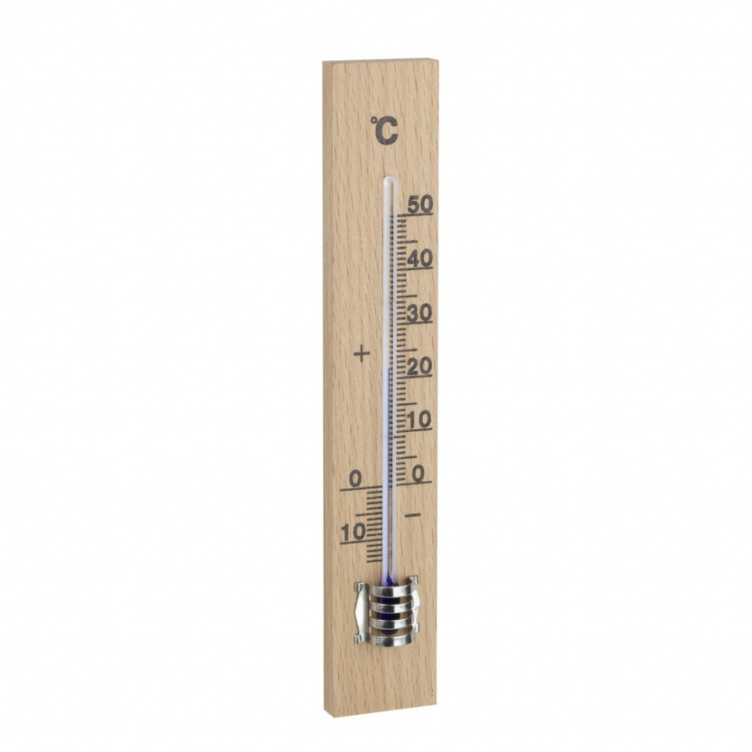 Indoor Beech Thermometer 15.1cm - TD-12-1001