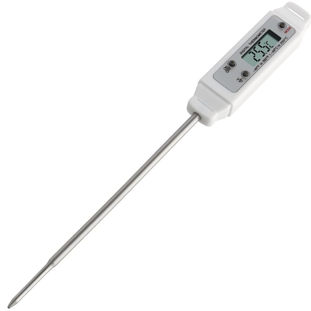 HACCP Waterproof Digital Thermometer With Long 125mm Probe - TD-30-1018