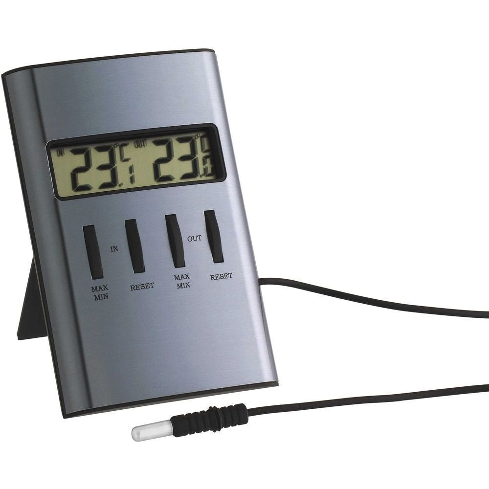 Digital Indoor/Outadoor Thermometer With Cabled Probe 9.8cm - TD-30-1029