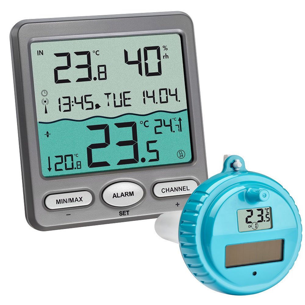 TFA Wireless Pool/Pond Thermometer With Outdoor Sensor 30.3056.10 - TD-30-3056-10