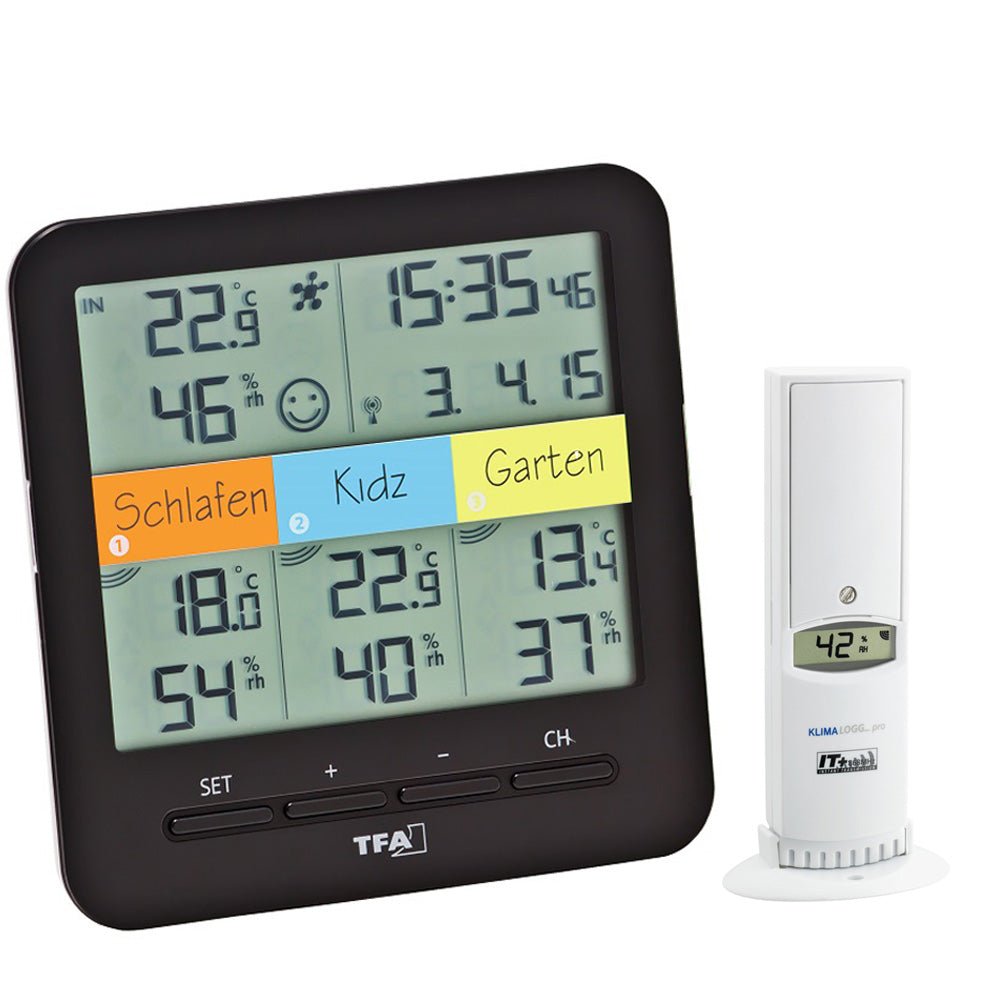 Klima Home Wireless Min/Max Thermo - Hygrometer - TD-30-3060-01-IT
