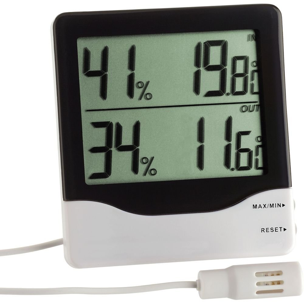 Digital Indoor/Outdoor Thermo - Hygrometer Cabled - TD-30-5013