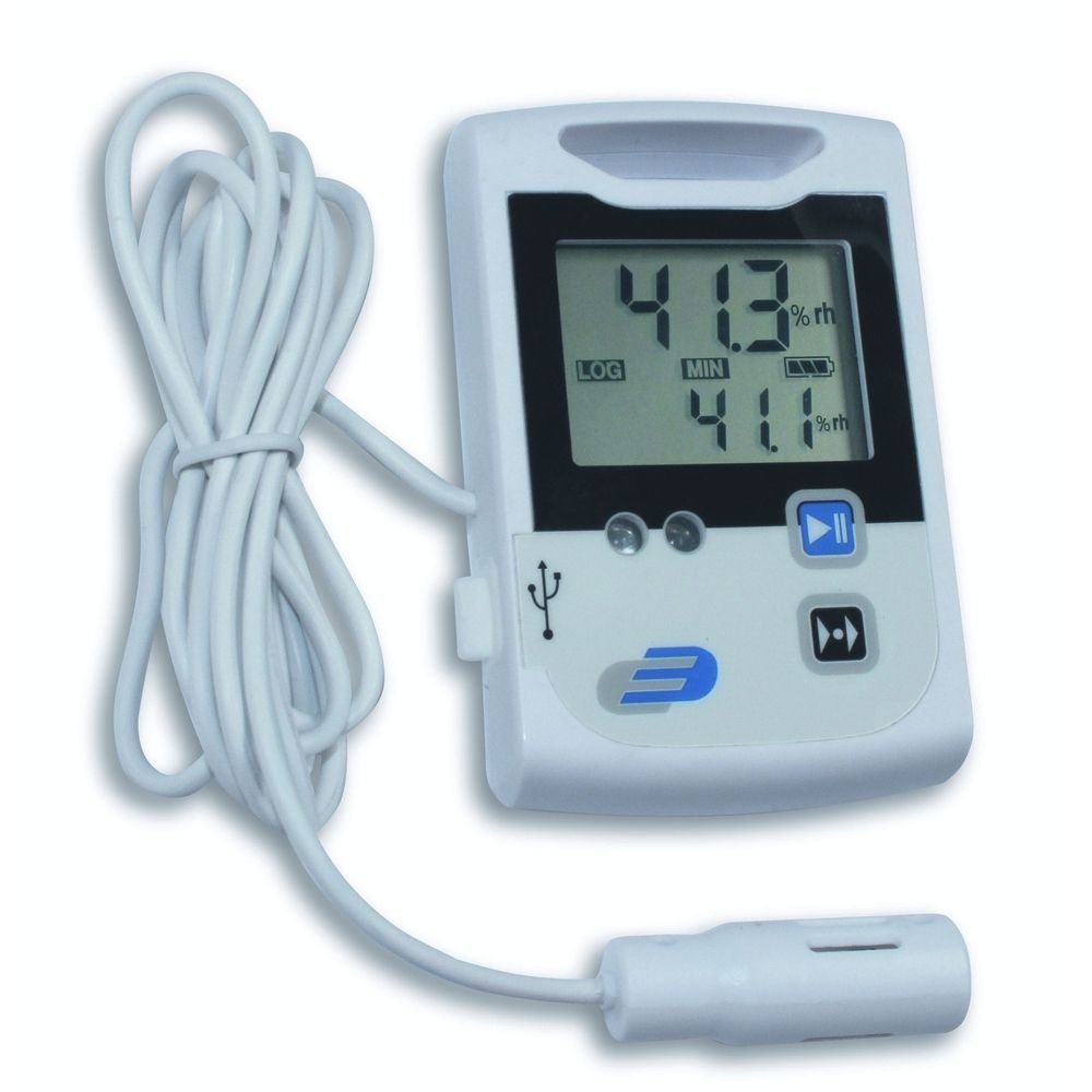 Log110 Temperature & Humidity Data Logger With 2m Cable Probe - TD-31-1045