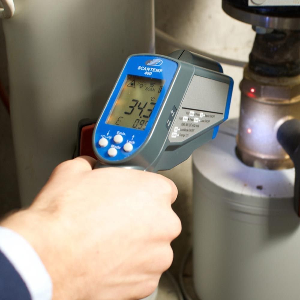 TFA ScanTemp 490 Infrared Thermometer (Range - 60°C to 1000°C) - TD-31-1123-K