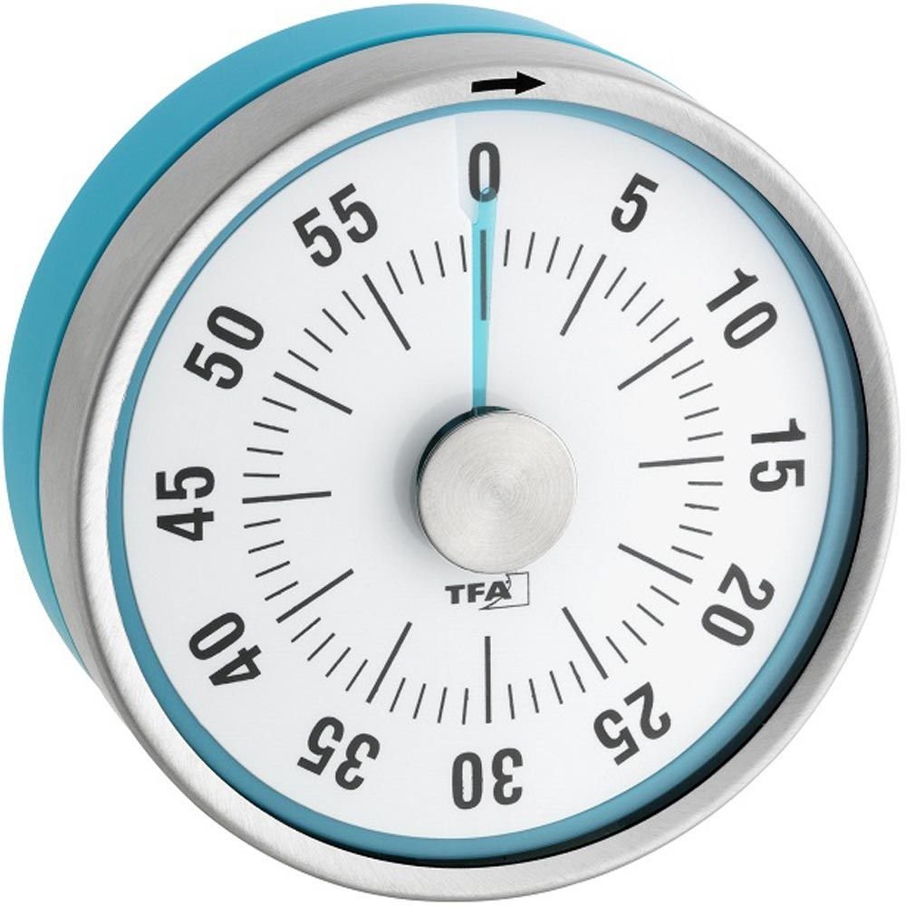 Turquoise 60 Minute Kitchen Timer - TD-38-1028-20