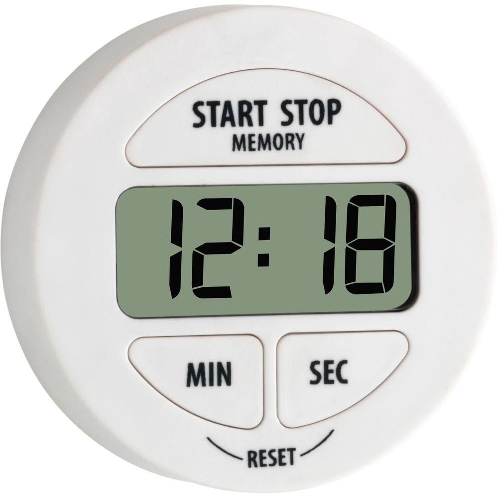 Digital Countdown Timer/Stopwatch Complete with Magnet 5.5cm - TD-38-2022-02