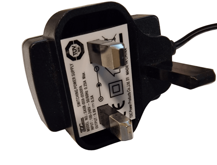 3 Pin UK Power Adapter Plug - A8-DWS-PSU