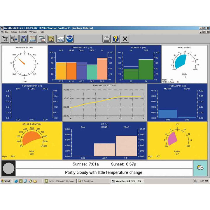 Davis Vantage Pro2 Plus Cabled - 6162CUK (Includes UV &amp; Solar Radiation Sensors) - DI-6162CUK