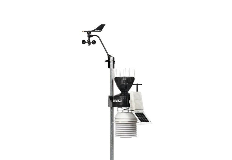 Davis GroWeather Cabled Sensor Suite with Pyranometer & 24 Hour Fan - Aspirated Radiation Shield 6825CM for Pro2 - DI-6825C
