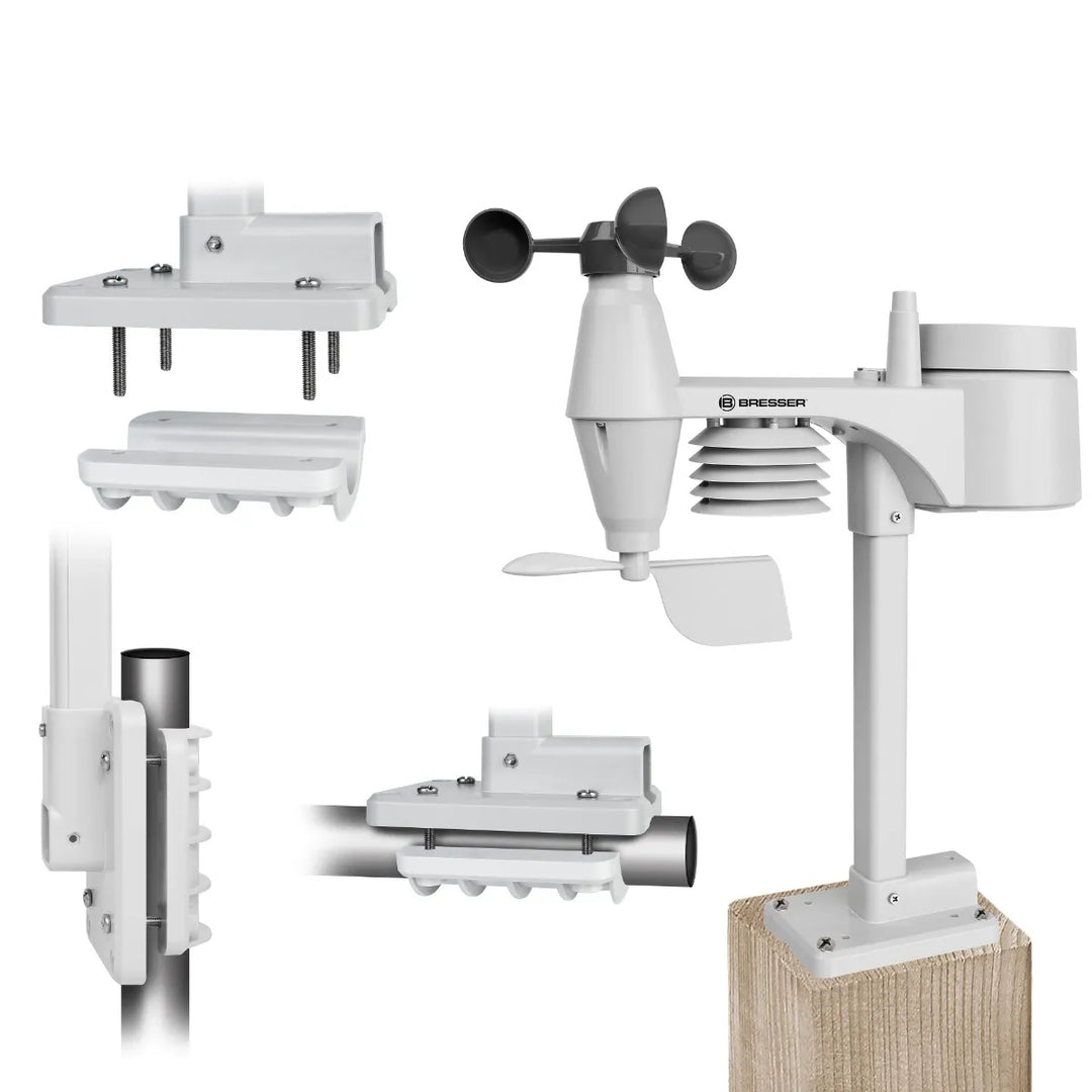 Bresser Clearview 7 - in - 1 WiFi Weather Station - includes Light Intensity, UV, Ice/Frost Alert 7002586 - BR-7002586