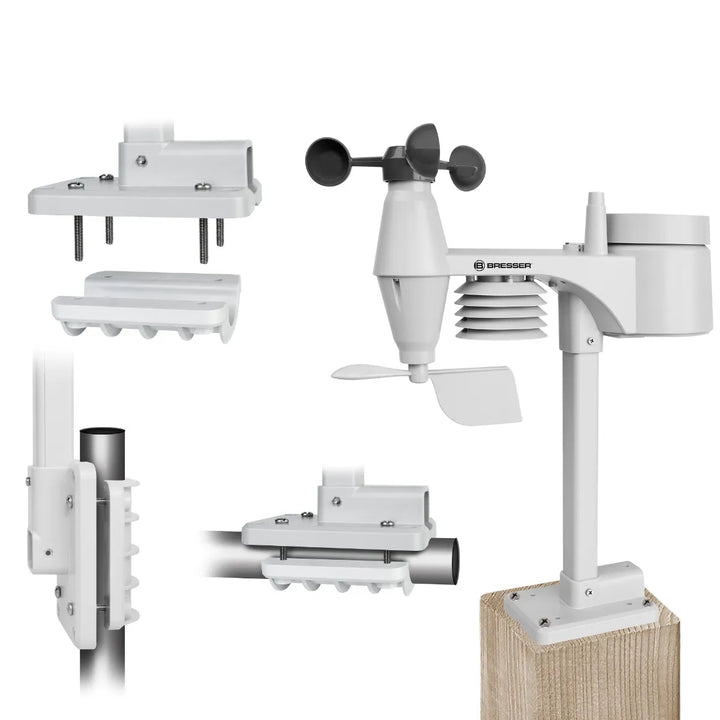 Bresser Clearview 7 - in - 1 WiFi Weather Station - includes Light Intensity, UV, Ice/Frost Alert 7002586 - BR-7002586