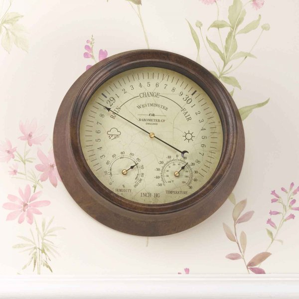 Westminster Barometer & Thermometer 8in - SG-5062020