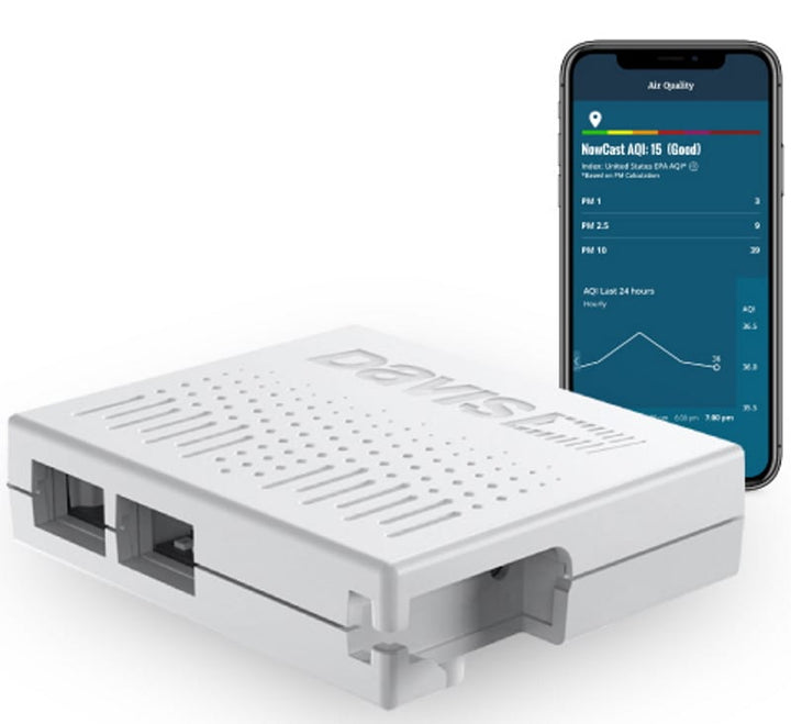 Davis AirLink Indoor/Outdoor Wi‐Fi Air Quality Monitor - incl. PM1, PM2.5, and PM10 - DI-7210UK