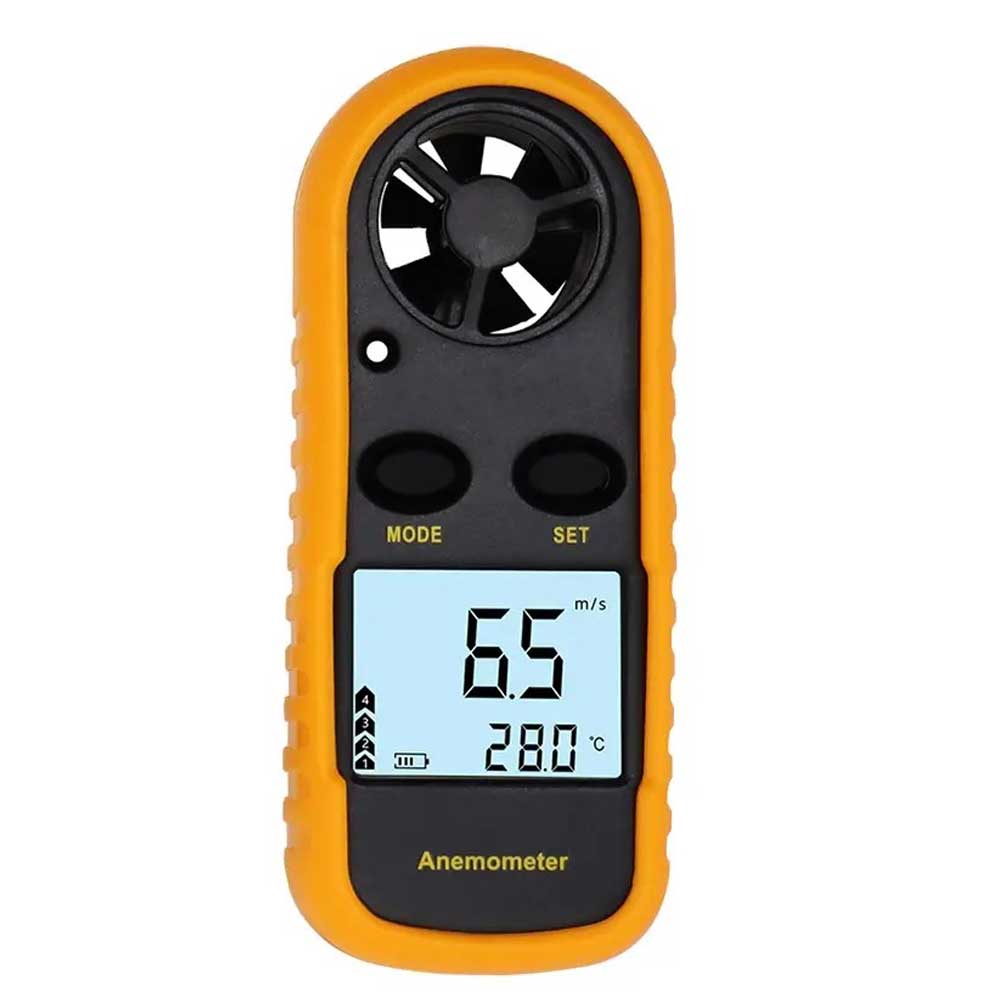 Digital Anemometer for Wind Speed & Temperature Measurement - A8-AN8161