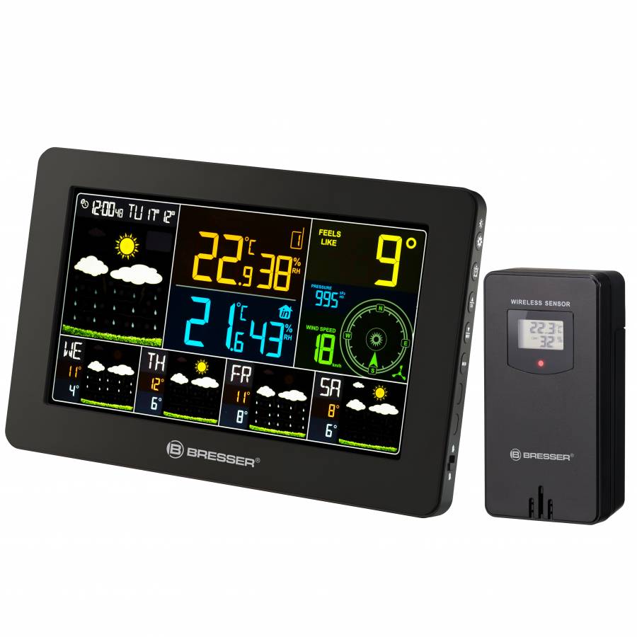 DISCONTINUED: Bresser 4Cast Five - Day WiFi Weather Forecast Station - BR-7001040