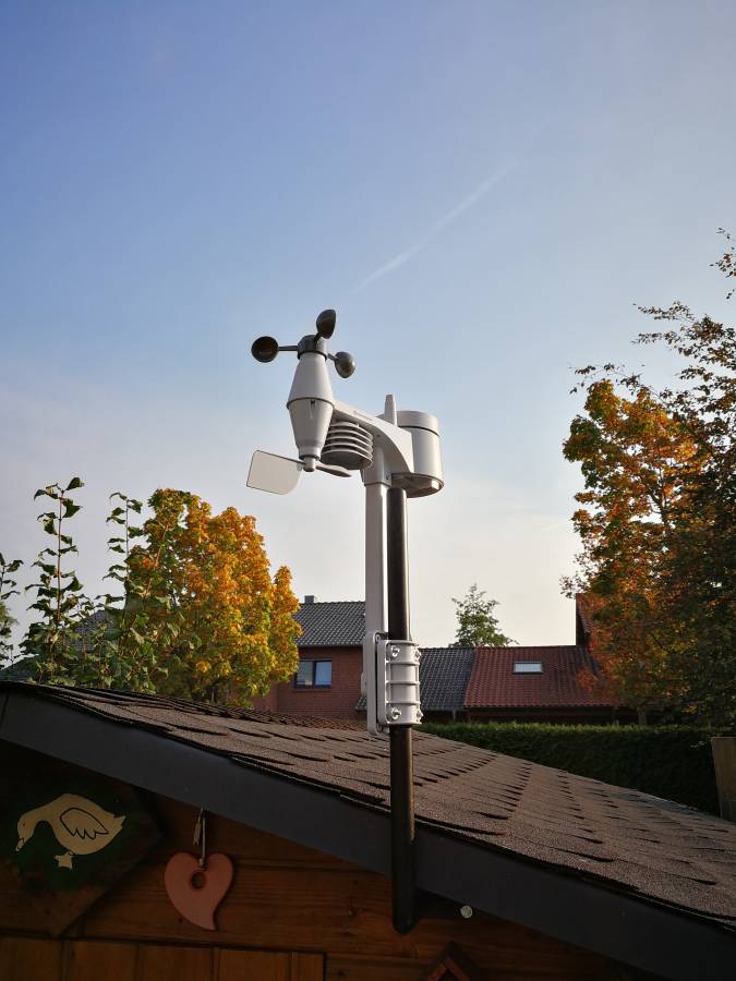 Bresser 5 - in - 1 Comfort Weather Station with Colour Display &amp; Weather Alerts - BR-7002551