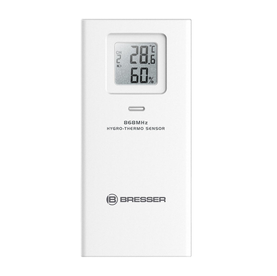 Bresser Wi - Fi 4CAST MD with 7 - Day Forecast, 7 - in - 1 Solar - Powered Outdoor Sensor Unit Incl Light Intensity &amp; UV 7003800 - BR-7003800