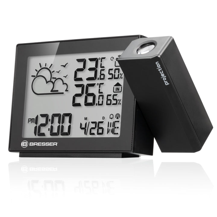 Bresser 7004405 Projection Radio - Controlled Weather Station MeteoTemp P - BR-7004405
