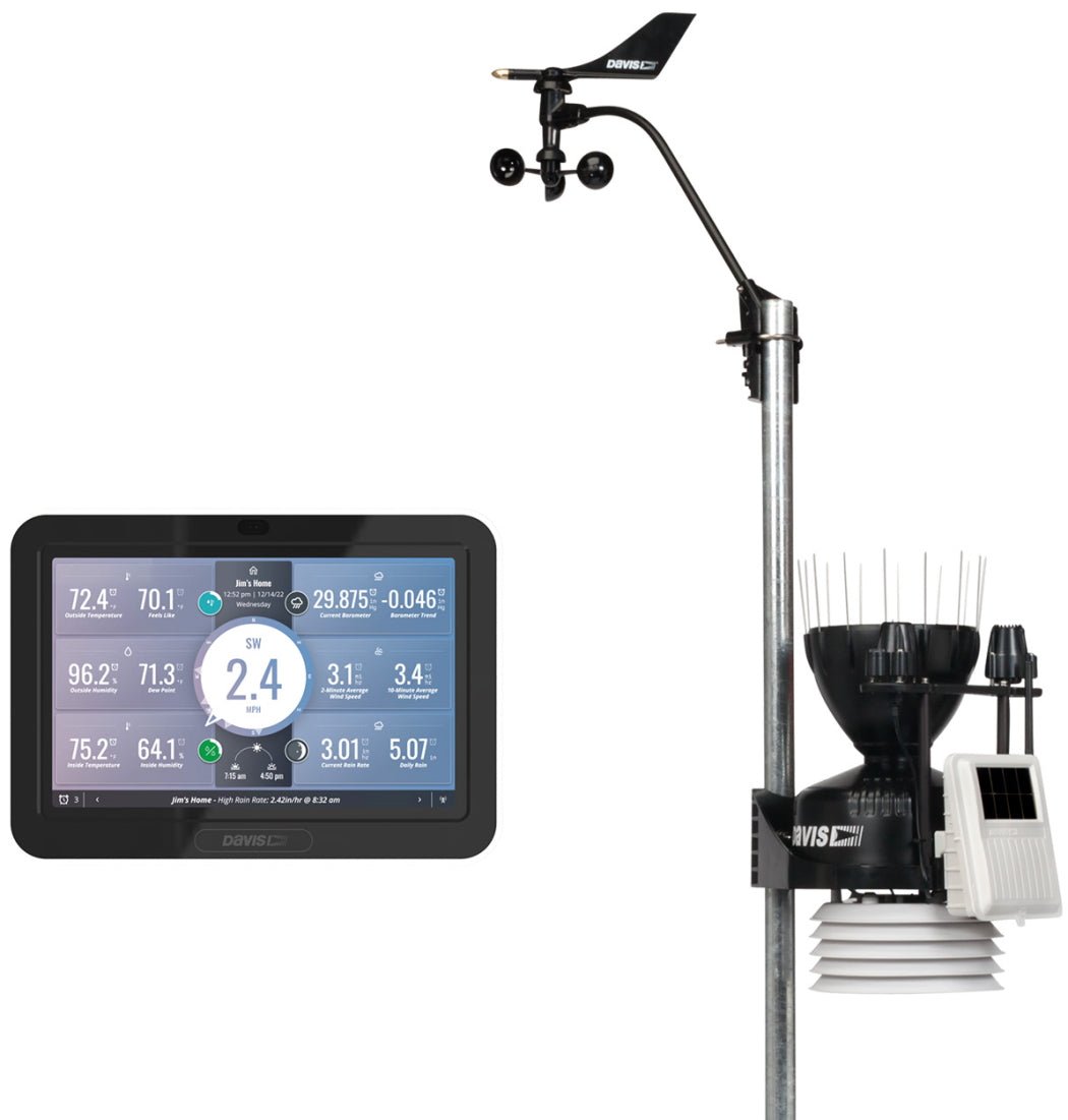 Davis Wireless Vantage Pro2 Plus with UV & Solar Radiation Sensors and WeatherLink Console 6262UK - DI-6262UK