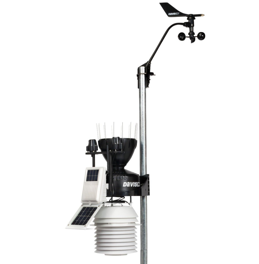 Davis Wireless Integrated Sensor Suite with 24 - Hr Fan - Aspirated Radiation Shield 6328M for Pro2 Plus - DI-6328OV