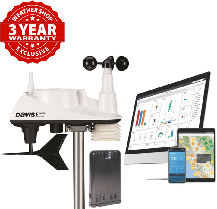 Davis Vantage Vue Sensors &amp; WeatherLink Live Bundle 6110 - Live Stream Your Weather Data - DI-6110UK
