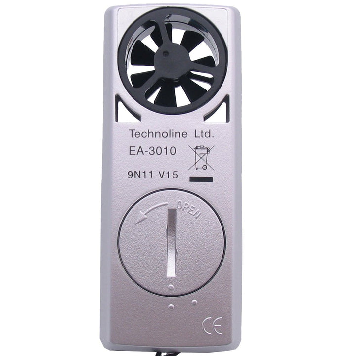 Technoline EA3010 Mini Anemometer with Temperature - ES-EA3010