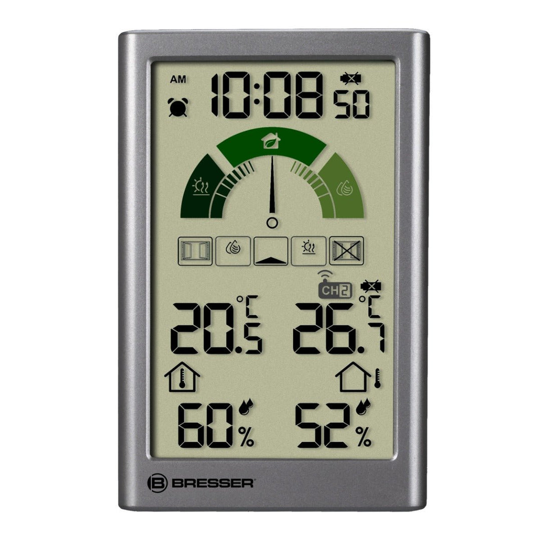 Bresser Thermo - Hygrometer with Ventilation Recommendation VentAir V 7007404 - BR-7007404