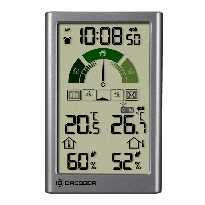 Bresser Thermo - Hygrometer with Ventilation Recommendation VentAir V 7007404 - BR-7007404