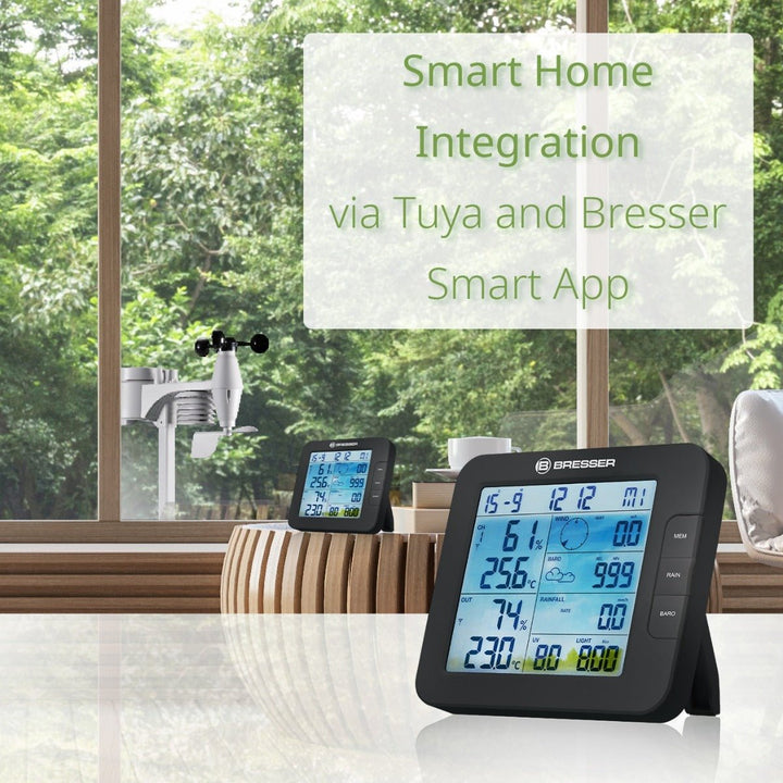 Bresser 7 - in - 1 ClimateConnect Tuya Weather Station 7003600CM3000 - BR-7003600CM3000